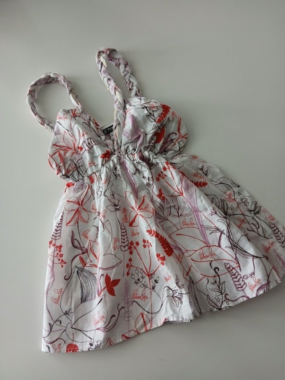 Patrizia Pepe - Firenze - Cute Cotton Floral Kids Top - size L